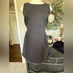 Gray Sleeveless Dress